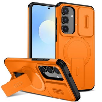 Capa Magnética FLOODKING para Samsung Galaxy S25 FE | Laranja - 1