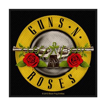 Emblema Rock Off Guns N Roses | Bullet Logo| Patch - 1
