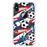 Capa Tpu Hapdey para Iphone X - Xs | Design Padrão de Esportes com Bolas de Futebol - Transparente_0