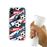 Capa Tpu Hapdey para Iphone X - Xs | Design Padrão de Esportes com Bolas de Futebol - Transparente_3