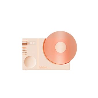 Coluna Wireless Locock LK09 | 45mm | TF | HIFI | TWS | AUX | 1200mAh | Bluetooth5.3 | 5W | Rosa - 1