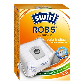 Saco para Aspirador Swirl ROB 5 - 1
