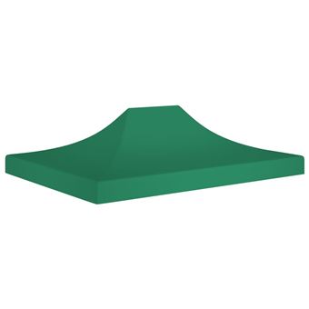 Teto para tenda de festas vidaXL | 4x3 m | 270 g/m² | verde - 1