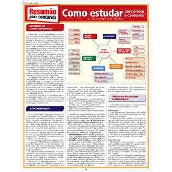 Como Estudar Para Provas E Concursos - 1