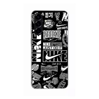 Capa Maniacase para Samsung Galaxy A56 | Logotipo da Nike air Download Nike Graffiti Preto e branco - 1