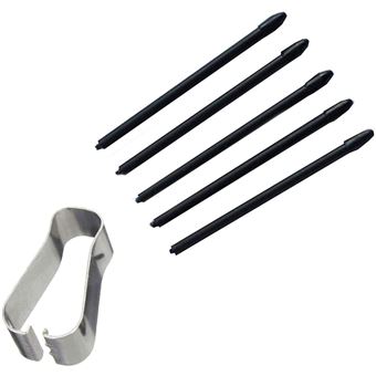 Kit HOLAMUNDO | 5 Pontas / Tip Reposição + Removedor para S-Pen para Samsung Galaxy Note 9 - Preto - 1