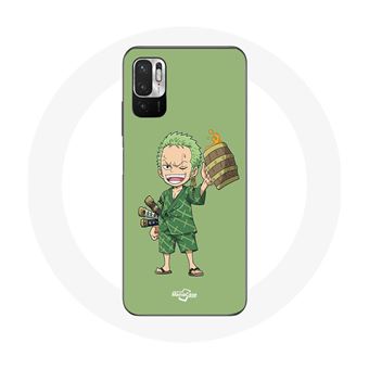 Capa Maniacase para Xiaomiredmi Note 10 5G One Piece Manga Roronoa Zoro - 1