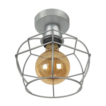 Plafon Tosel Villepot 1| 8 cm | 1 Luzes - Alumínio - 1