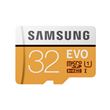 cartão de memória Samsung 32GB, MicroSDXC EVO 32GB SDXC UHS-I Class 10 Laranja e Branco