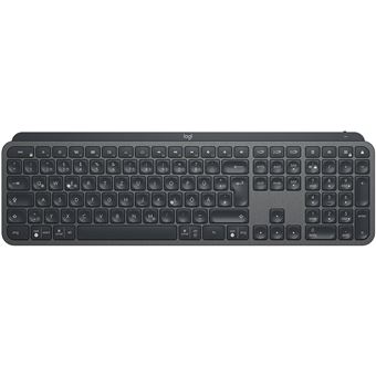 Teclado Wireless Logitech MX Keys | Idioma: Alemão | Grafite - 1
