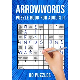 Arrow Word Puzzle Books For Adults - 1
