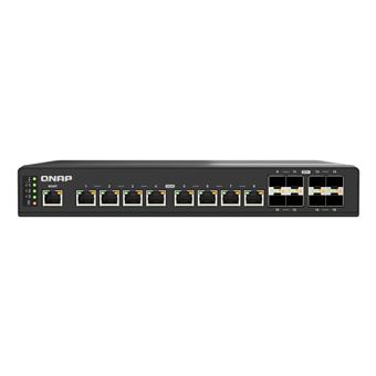 Switch de Rede QNAP QSW-IM3216-8S8T | Preto - 1