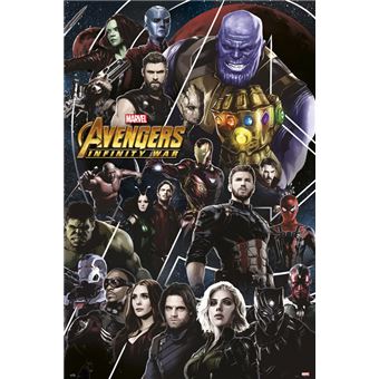 Poster Grupo Erik The Avengers Infinity War 2 - 1