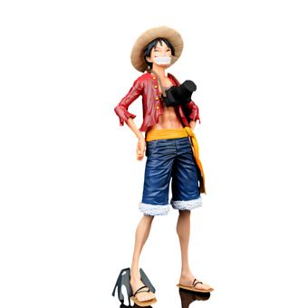 Figura Anime One Piece EZII Monkey D Luffy 27 RED - 1