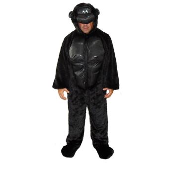 Fato Peluche Adulto Macaco L. Pinto Party | Tamanho Único - 1