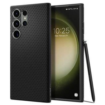 Capa para Telemóvel Spigen Liquid Air | Preto - 1