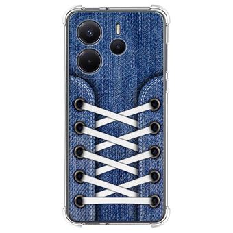 Capa TUMUNDOSMARTPHONE de silicone à prova de choque para Xiaomi Redmi Note 14 4G Sneakers Design 01 Desenhos - 1
