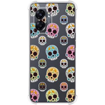 Capa Tumundosmartphone de silicone anti-choque para Oppo A77 5G design Catrina desenhos - 1