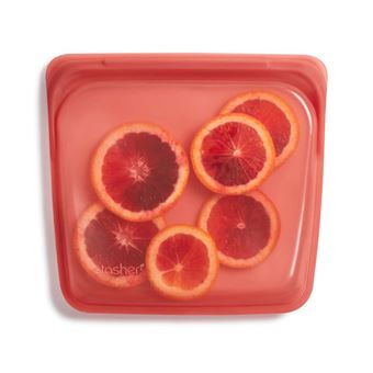 Bolsa de Silicone para Alimentos Stasher | Terra Cota - 1