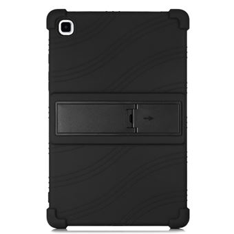 Capa de Silicone Magunivers para Samsung Galaxy Tab A7 10.4 (2020) T500 com Suporte Deslizante - Preto - 1