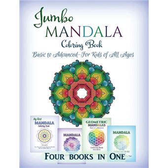 Jumbo Mandala Coloring Book - 1