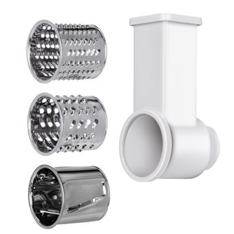 Kit Acessórios MPM mmM-A/05 | Cortador Batata e Vegetais | 3 Peças para Picador mmM-05 - Branco - 1