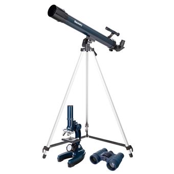 Conjunto de Telescópio Levenhuk Discovery Scope Set 3 com livro - 1