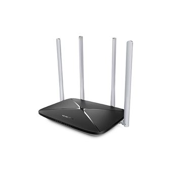 Router de Mesa Mercusys AC12 | Preto - 1