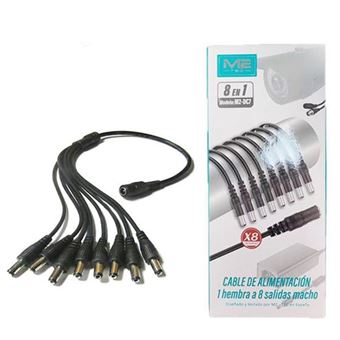 Cabo de Alimentação M2 Tec M2-Dc7 Dc 8 M em 1 F - Preto - 1