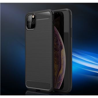 Capa Carbon Gel TPU Carbono Multi4you para Apple iPhone 11 Pro - Preto - 1
