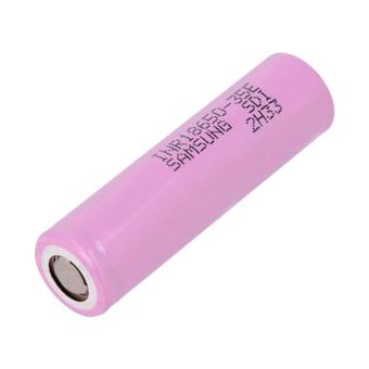 Bateria Lítio 18650 3.7V 3500mA INR18650-35E SAMSUNG – SG18650-35E - 1