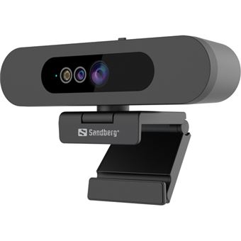 Webcam Sandberg Face-ID Webcam Preto Webcam Compra na
