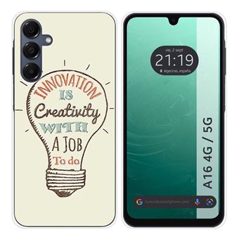 Capa de Silicone TUMUNDOSMARTPHONE para Samsung Galaxy A16 4G / 5G design Criatividade Desenhos - 1