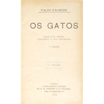 Os gatos. [6 vols. edições variadas] - 1