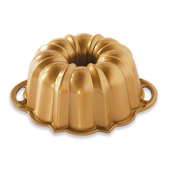 Forma Anniversary 6 Cup Bundt Pan da Nordic Ware 51277 - Dourado - 1