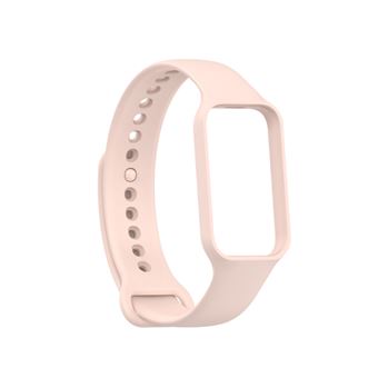 Bracelete de Silicone CapaSmart para Xiaomi Redmi Smart Band 2 | Rosa - 1