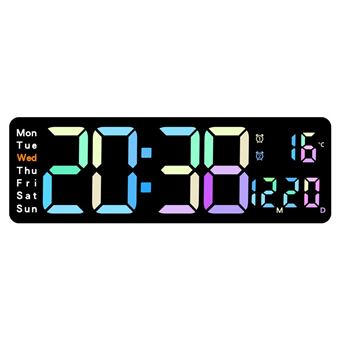 Relógio Digital CO-Phénix | Hora Data Semana Temperatura -A - 1