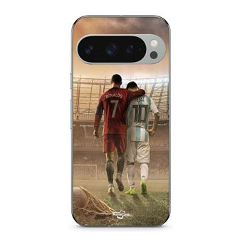 Capa Maniacase para Google Pixel 9 Pro | CRISTIANO RONALDO MESSI GOAT - 1
