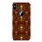 Capa Tpu Hapdey para Iphone X - Xs | Design Caveiras Douradas | Padrão Abstrato - Transparente_0