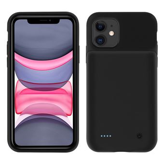 Capa Protetora Avizar para iPhone 11 com Bateria 4500mAh | Protecção Rígida | 2 em 1 - Preto - 1