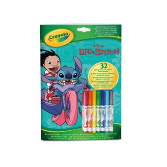 Folhas de Colorir CRAYOLA Lilo & Stitch + marcadores - 1