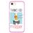 Capa Hapdey para iPhone 7 - 8 Design Pato Thanks God it's Friday em Silicone Flexível e TPU Cor-de-Rosa_0