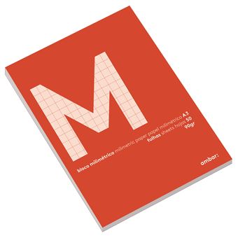 Bloco Milimétrico Ambar A4 50F 90G Ambar School - 1