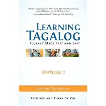 Learning Tagalog Fluency Made Fast And Easy Workbook part Of Abook Set - 1