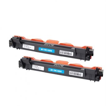Pack 2 Toners Printflow tn1050 Compatível Brother tn1050 - Preto - 1