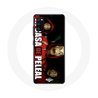Capa Maniacase para Samsung Galaxy A41 La Casa de Papel Le Máscara Dali - 1
