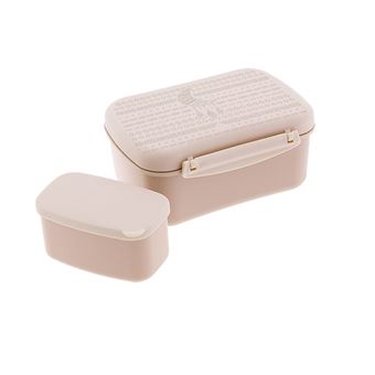 Caixa de Lanche Aurea Free Spirit com Placa de Gelo | 18x8x14cm | Areia - 1