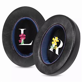 Almofadas para Auscultadores V-REEL para SONY WH-1000XM4 | Preto | Couro de Ovelha - 1
