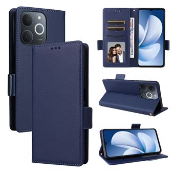 Capa FOXDOCK para Realme Note 70 4G | Prova de Choque | Magnética| TPU | Suporte para Cartão | Azul - 1