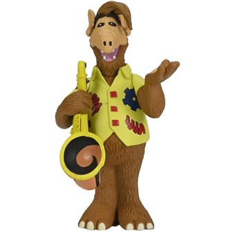 Figura Alf Gordon Shumway com camisa e saxofone Alf | 15 cm - 1